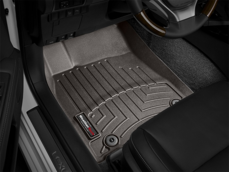 Lexus ES FloorLiner - Front - WeatherTech - DigitalFit - Cocoa - `13-`27
