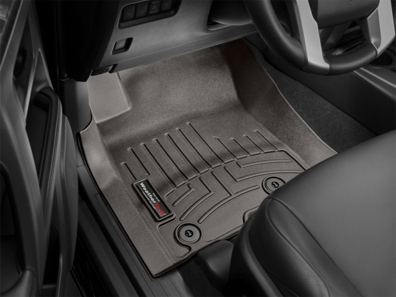 Toyota 4Runner FloorLiner - Front - WeatherTech - DigitalFit - Cocoa - `13-`14