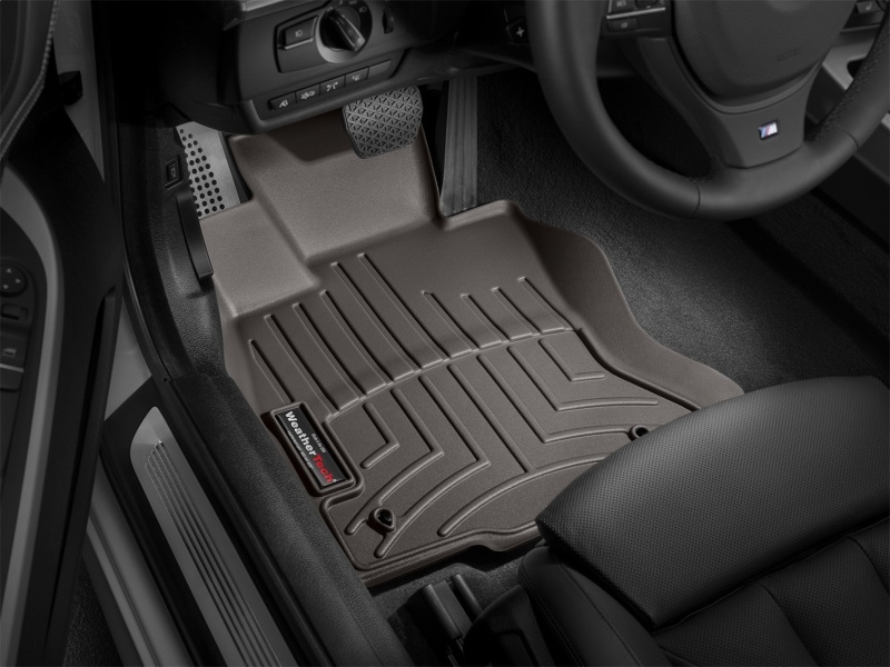 BMW 6-Series FloorLiner - Front - WeatherTech - DigitalFit - Cocoa - `12-`15