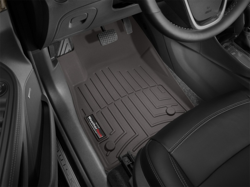 Buick Encore FloorLiner - Front - WeatherTech - DigitalFit - Cocoa - `13-`16