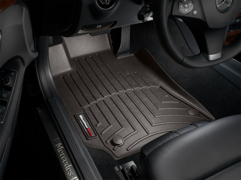 Mercedes-Benz E-Class FloorLiner - Front - WeatherTech - DigitalFit - Cocoa - `14-`27