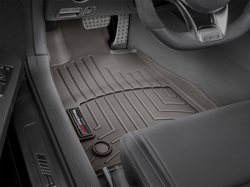 Mercedes-Benz AMG GTS FloorLiner - Front - WeatherTech - DigitalFit - Cocoa - `16-`27