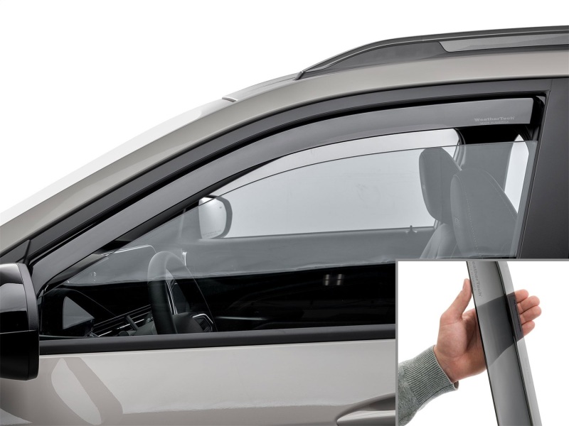 Chevrolet Trax Wind Deflectors - Front - WeatherTech - Side Window Deflector - Dark Tint - `24-`26