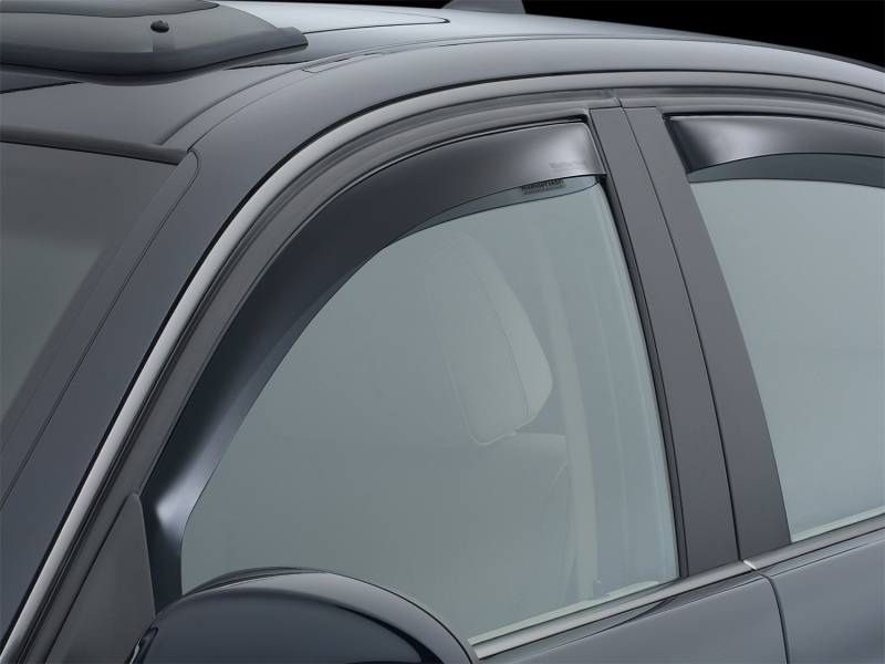 BMW 3 Series Wind Deflectors - Front - WeatherTech - Side Window - Dark Smoke - `06-`12