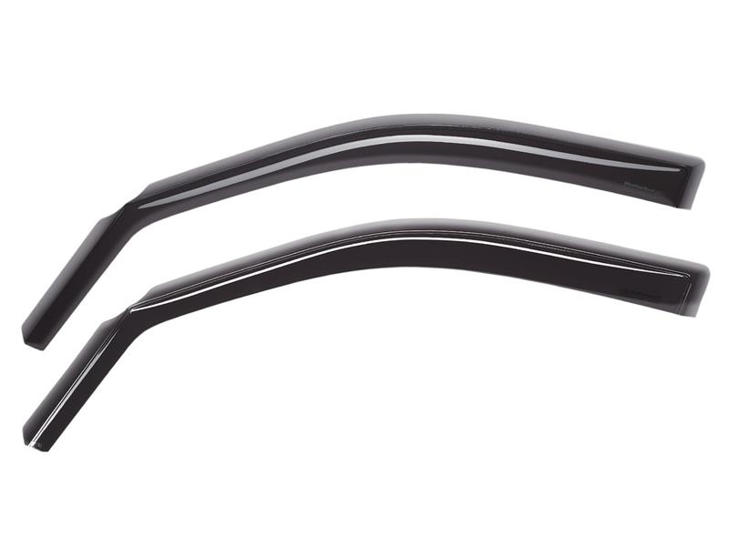 Mitsubishi Outlander Sport Deflector - Front - WeatherTech - Dark Smoke - `11-`27