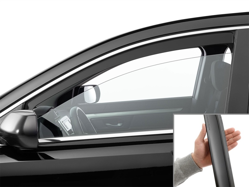 Honda CR-V Wind Deflectors - Front - WeatherTech - Side Window - Matte Black - `17-`22