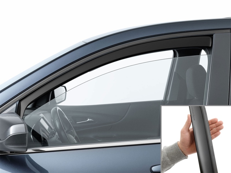 Chevrolet Equinox Wind Deflector - Front - WeatherTech - Matte Black - `18-`24