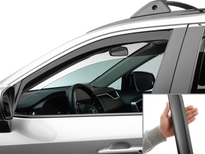 Toyota Rav4 WT Deflector - Front - WeatherTech - Matte Black - `19-`25