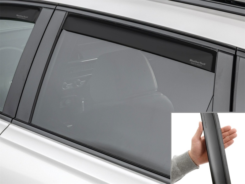 Honda CR-V Wind Deflector - Rear - WeatherTech - Matte Black - `23-`26