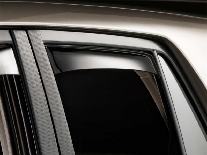 Toyota 4Runner Wind Deflectors - Rear - WeatherTech - Side Window Deflector - Dark Tint - `03-`09