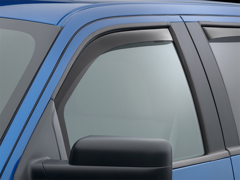 Ford F-150 Wind Deflectors - Front - WeatherTech - Dark Smoke - `04-`14