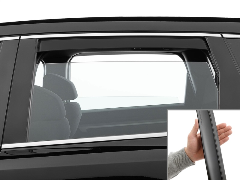 Honda CR-V Deflector - Rear - WeatherTech - Matte Black - `17-`22
