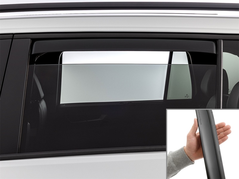 Volkswagen Atlas Deflector - Rear - WeatherTech - Matte Black - `16-`18