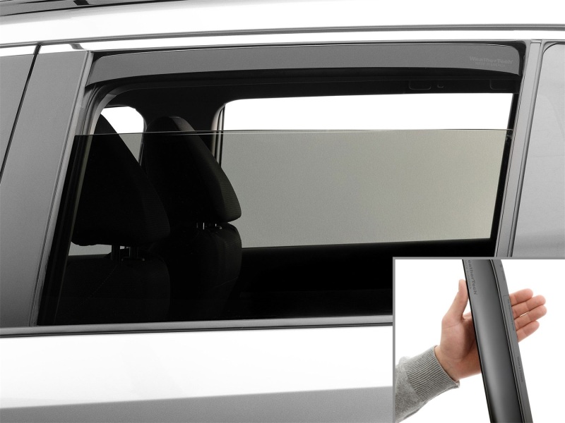 Toyota Rav4 Wind Deflectors - Rear - WeatherTech - Matte Black - `19-`25