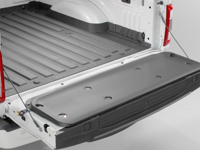 GMC Sierra Tailgate Cushion - WeatherTech - w/o Caddy - Black - `20-`26