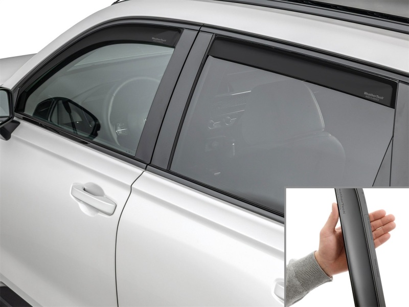 Honda CR-V Wind Deflectors - Front + Rear - WeatherTech - Matte Black - `23-`26