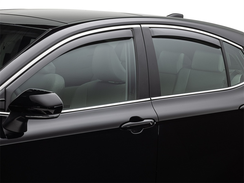 Toyota Camry Wind Deflectors - Front + Rear - WeatherTech - Dark Tint - `12-`14