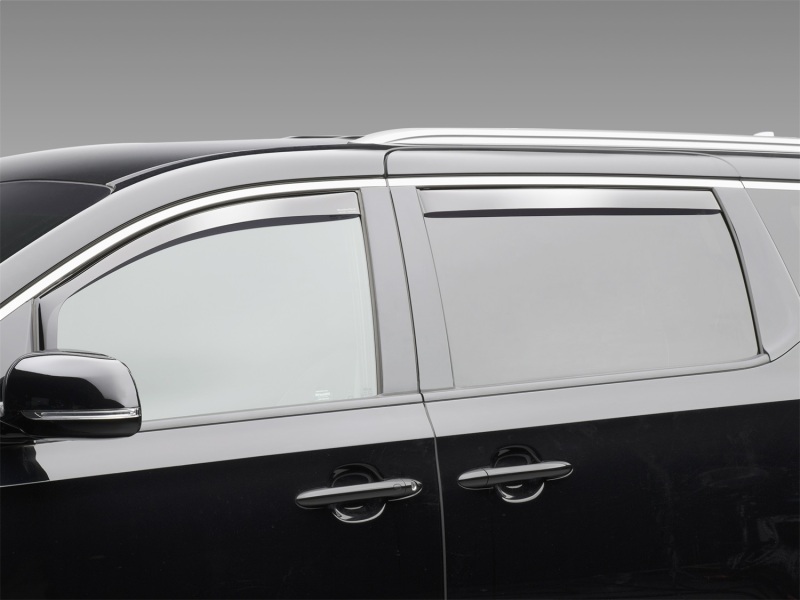 Kia Sedona Wind Deflectors - Front + Rear - WeatherTech - Dark Smoke - `15-`27