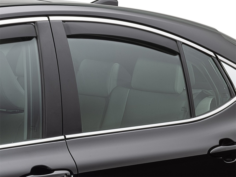Toyota Camry Window Deflector - Rear - WeatherTech - Matte Black - `25-`26