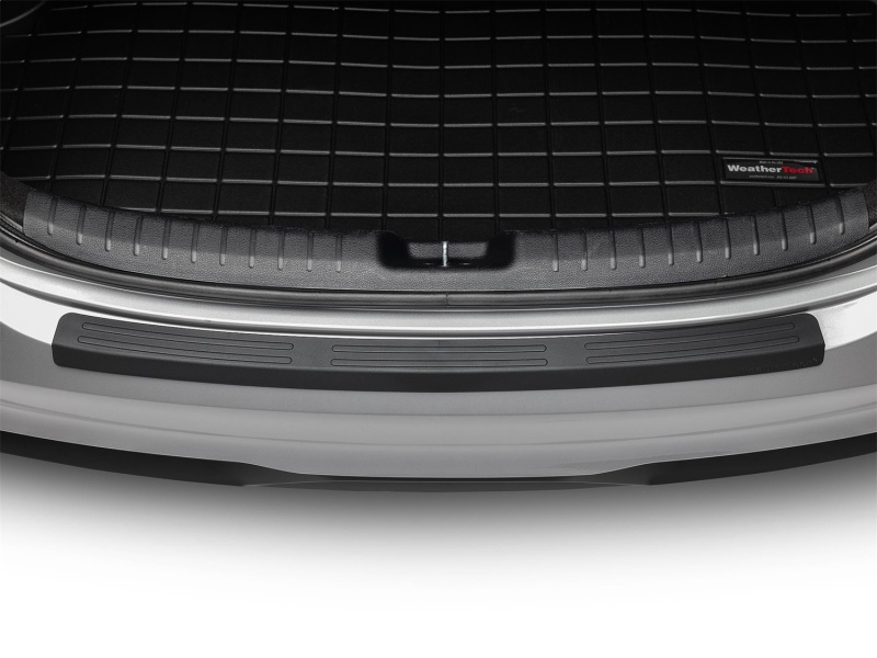 Kia Forte Bumper Top Pad - Rear - WeatherTech - Black - `19-`24