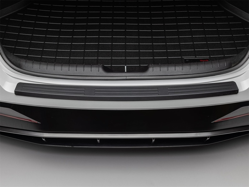 Hyundai Elantra BumperTopper - Rear - WeatherTech - Black - `21-`26