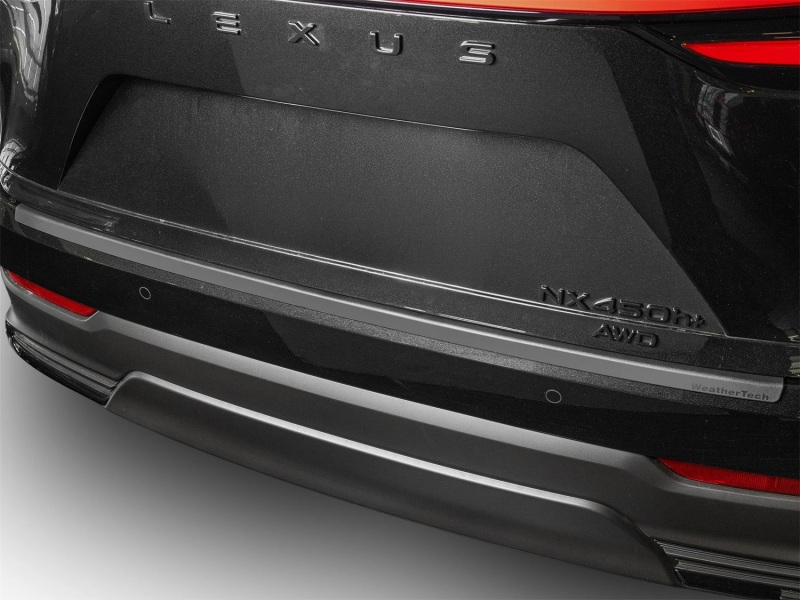 Lexus NX BumperTopper - Rear - WeatherTech - Black - `22-`26