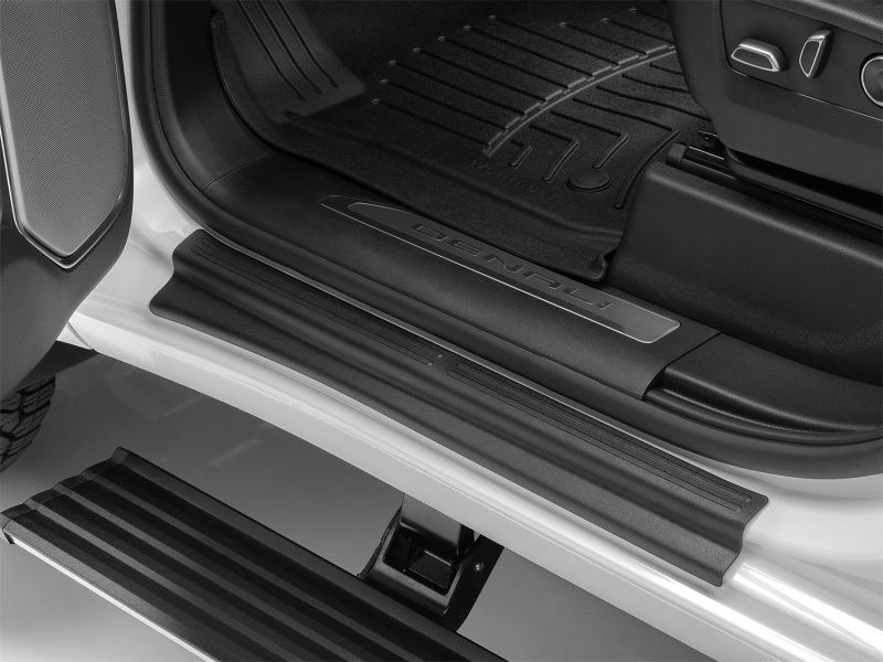 GMC Sierra Sill Protector - WeatherTech - Black - `20-`24