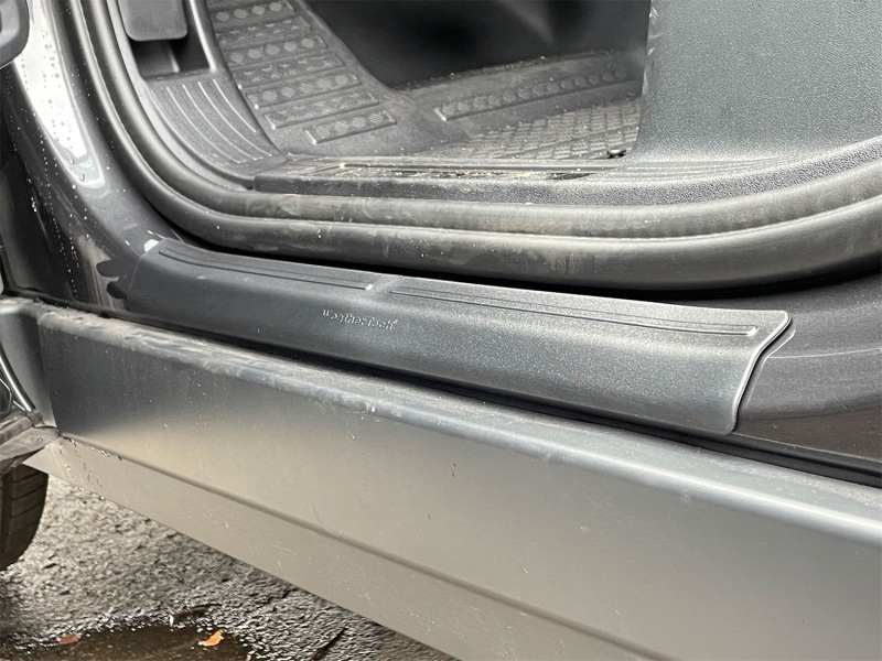 Range Rover Defender 110 Door Sill Protector - WeatherTech - Black - `20-`26
