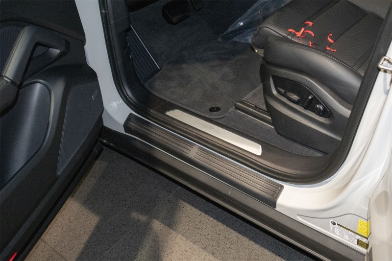 Porsche Cayenne Door Sill Protector - WeatherTech - Black - `19-`26
