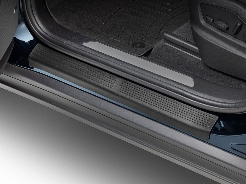 Porsche Cayenne Door Sill Protector - WeatherTech - Black - `19-`26