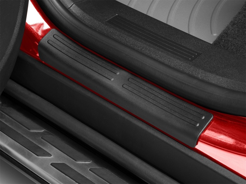 GMC Terrain Denali Door Sill Protector - WeatherTech - Custom Fit Durable Plastic Guard - Black - `18-`25