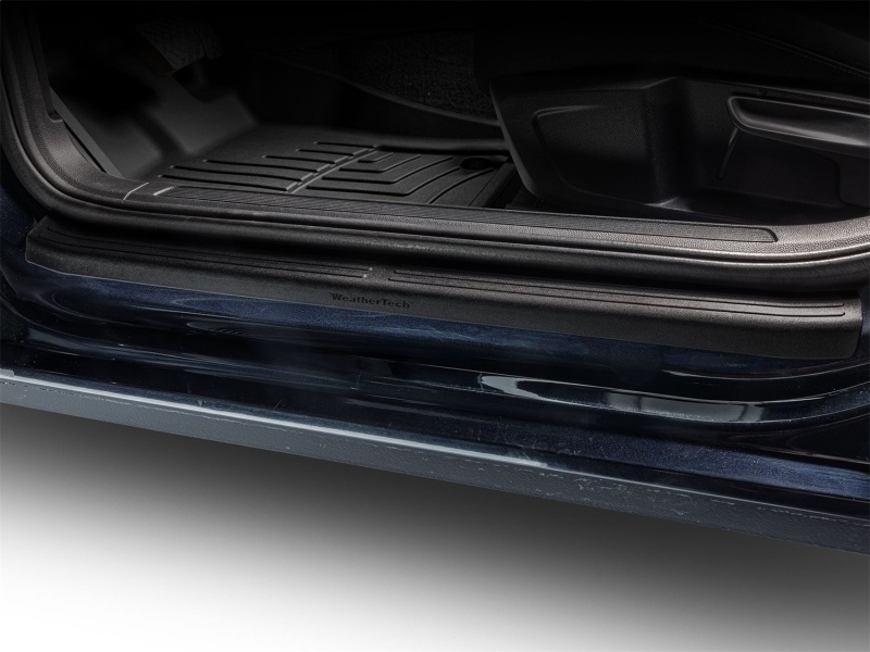 Volkswagen Jetta Sill Protector - WeatherTech - Durable Plastic Guard - Black - `19-`26