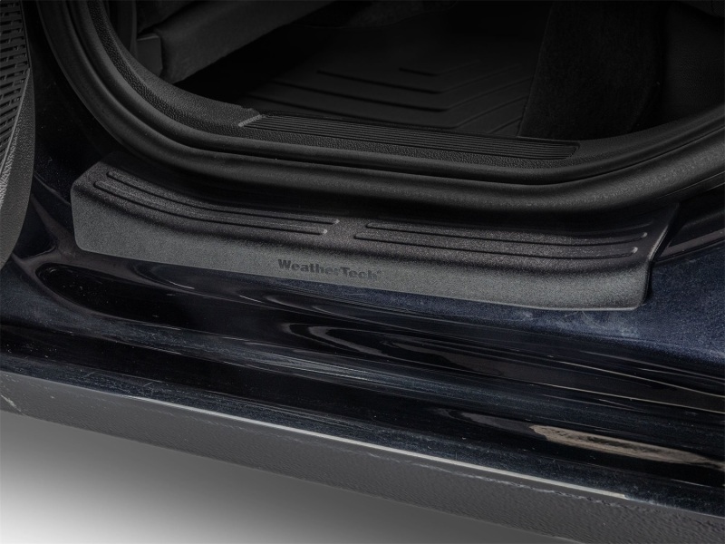 Volkswagen Jetta Sill Protector - WeatherTech - Durable Plastic Guard - Black - `19-`26