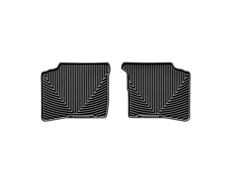Toyota Prius Rear Rubber Mats - WeatherTech - All-Weather - Black - `04-`09