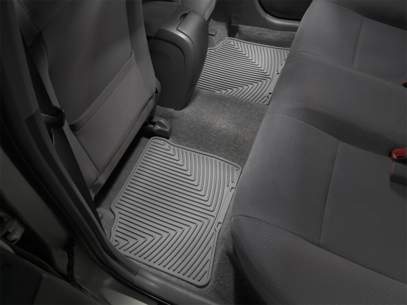Toyota Prius Rubber Mats - Rear - WeatherTech - Grey - `04-`09