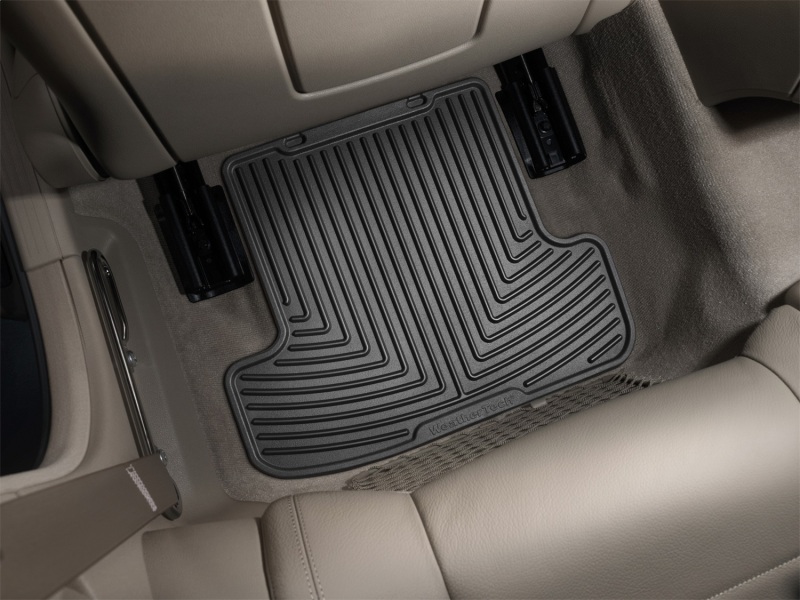 Mercedes-Benz E-Class Floor Mats - Rear - WeatherTech - Rubber - Black - `10-`27