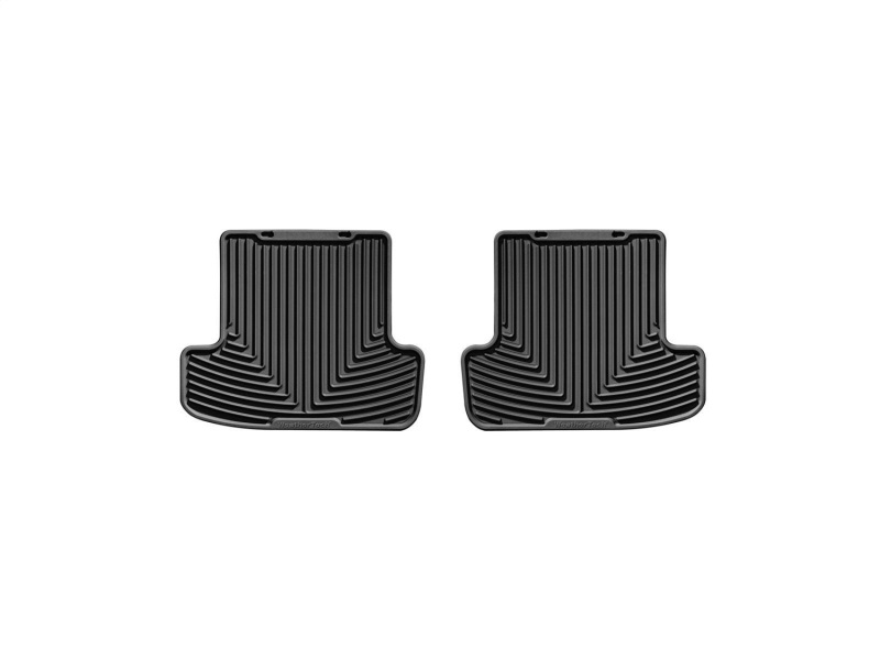 Mercedes-Benz E-Class Floor Mats - Rear - WeatherTech - Rubber - Black - `10-`27
