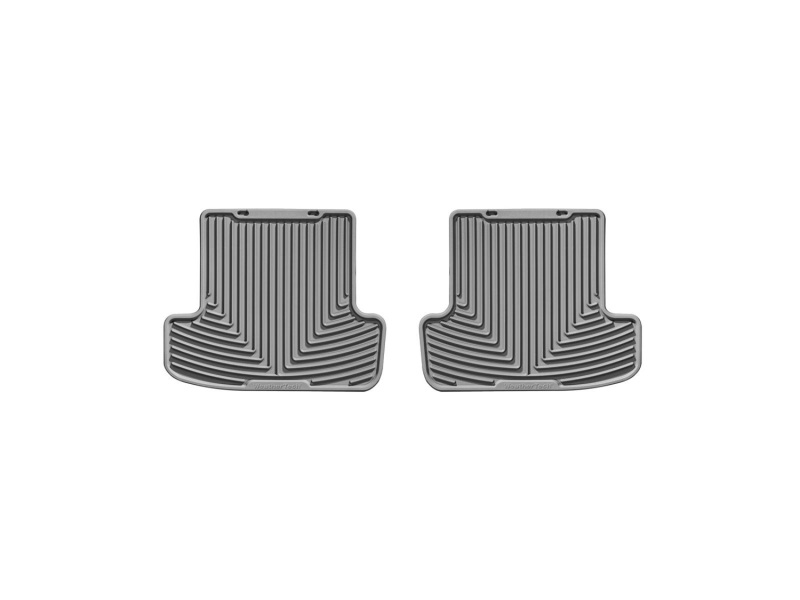 Mercedes-Benz E-Class Rear Rubber Mats - WeatherTech - All-Weather - Grey - `10-`27