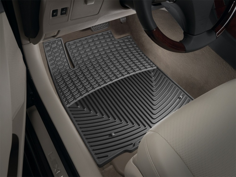 Toyota Avalon Floor Mats - Front - WeatherTech - All-Weather Rubber - Black - `05-`10
