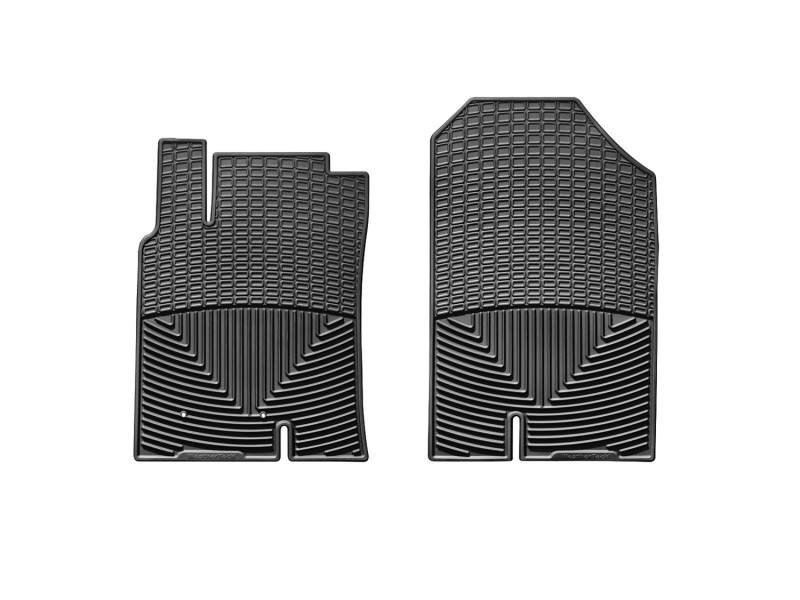 Honda Insight Floor Mats - Front - WeatherTech - All-Weather - Black - `10-`27