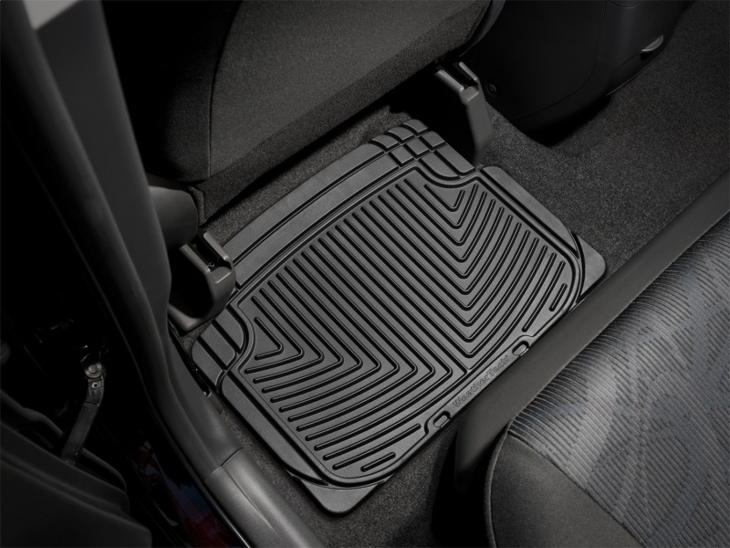 Lincoln Navigator L Floor Mats - Rear - WeatherTech - Rubber - Black - `03-`06