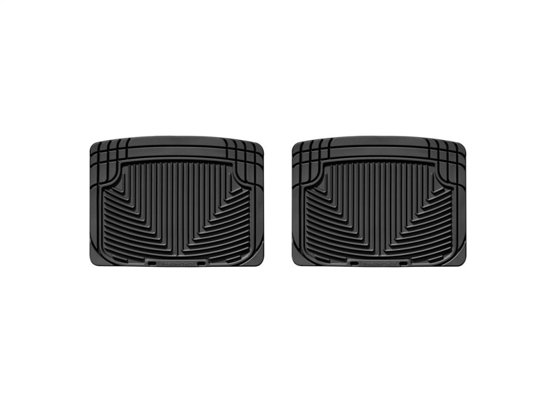 Lincoln Navigator L Floor Mats - Rear - WeatherTech - Rubber - Black - `03-`06