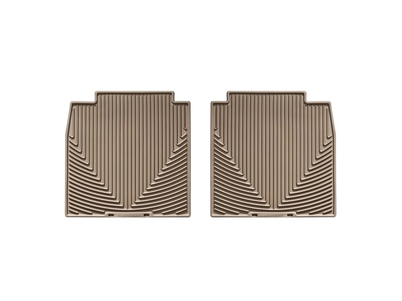 Toyota Avalon Rubber Floor Mats - Rear - WeatherTech - All-Weather - Tan - `05-`10