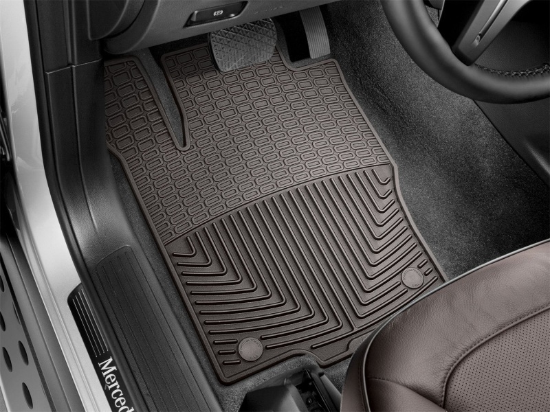 Mercedes-Benz GLE-Class Floor Mats - Front - WeatherTech - All-Weather - Cocoa - `16-`27