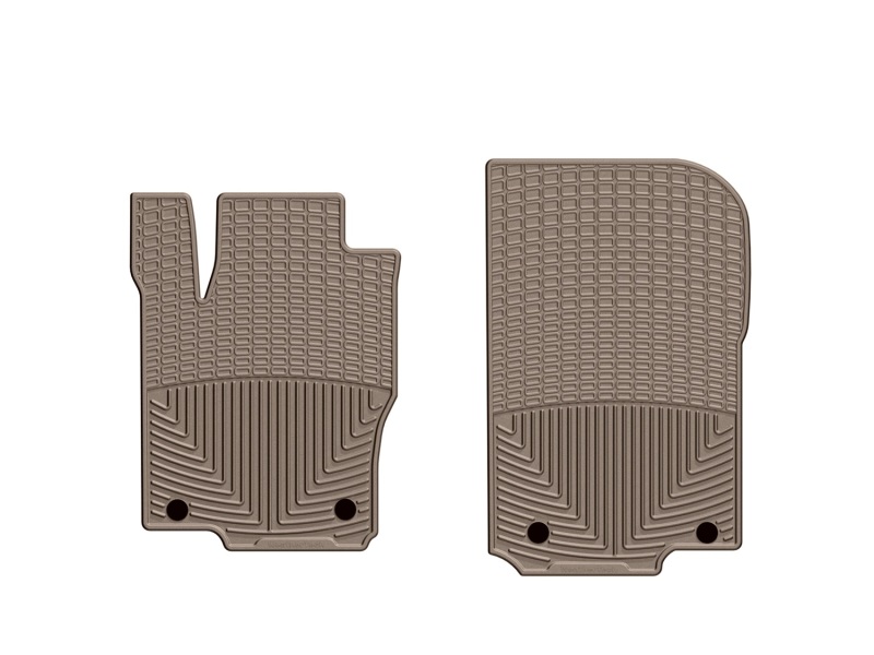 Mercedes-Benz ML-Class Floor Mats - Front - WeatherTech - Rubber - Tan - `12-`27
