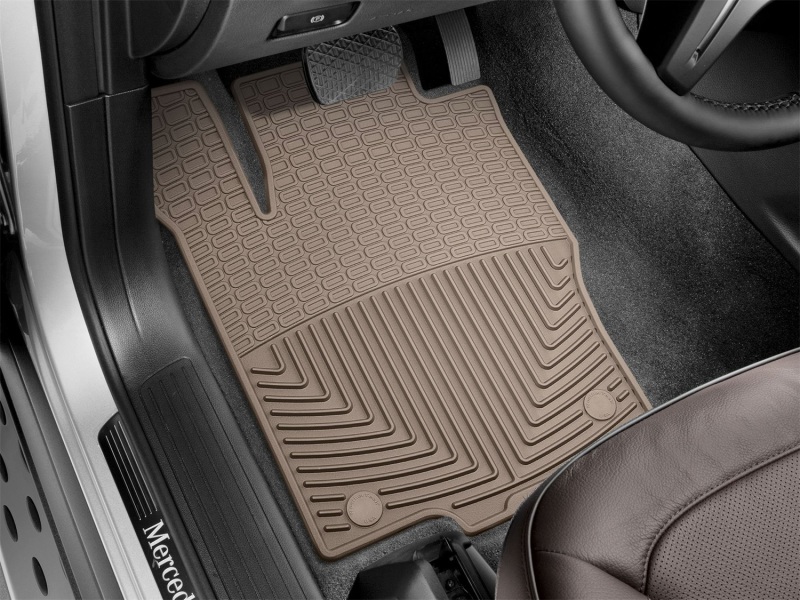 Mercedes-Benz ML-Class Floor Mats - Front - WeatherTech - Rubber - Tan - `12-`27