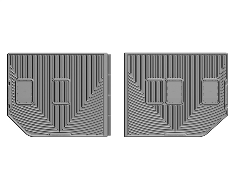 Chevrolet Suburban Rubber Mats - Rear - WeatherTech - All-Weather - Grey - `07-`10