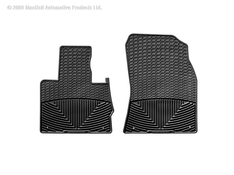 BMW X5 Floor Mats - Front - WeatherTech - Rubber - Black - `00-`06