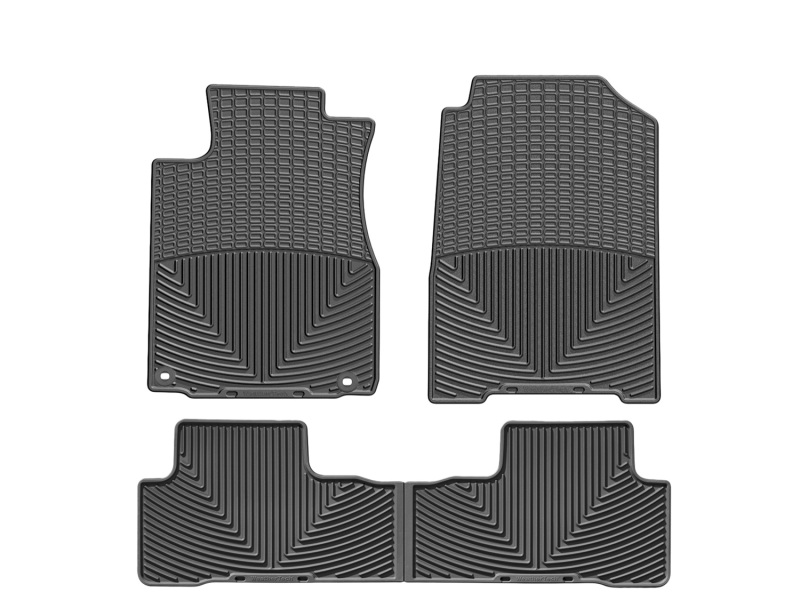 Honda CR-V Floor Mats - Rear - WeatherTech - All-Weather - Black - `12-`27