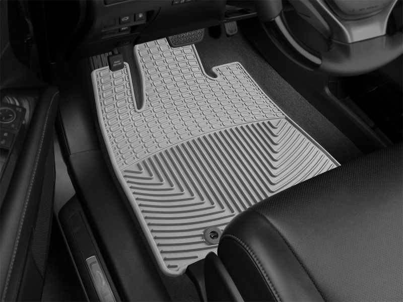 Lexus RX Rubber Mats (1) - Front - WeatherTech - All-Weather - Grey - `13-`27